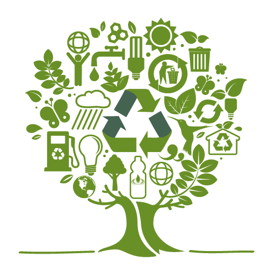 Recycling illustration